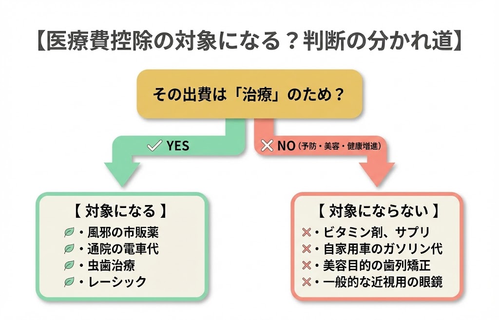 医療費控除の対象?対象外? 迷いやすいポイント